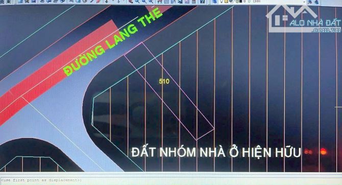 125m2 đất thổ mt đường Láng The, xã Tân Thạnh Đông giá 3,6 tỷ - 2