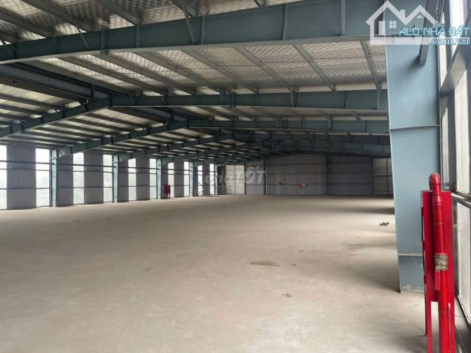 Cho thuê kho xưởng Biên Giang Hà Đông, DT 1200m2 điện 3 pha khung zamil xe công đỗ 45k/m - 2
