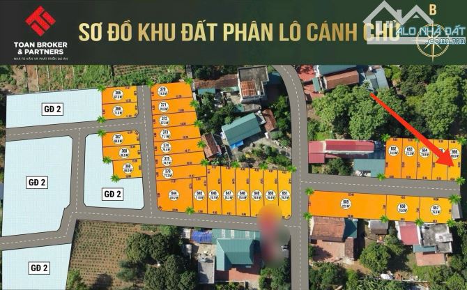 Bán 66,6m khu phân lô Cánh Chủ, Bình Yên, Thạch Thất, Hà Nội - 4