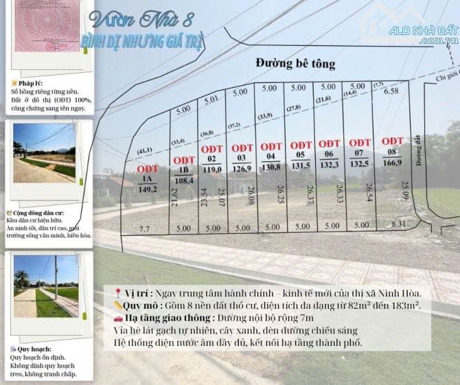 Đất Phường Ninh Đa ,Ninh Hòa Đất ở Đô Thị giá đầu tư F0 lãi ngay khi mua - 5