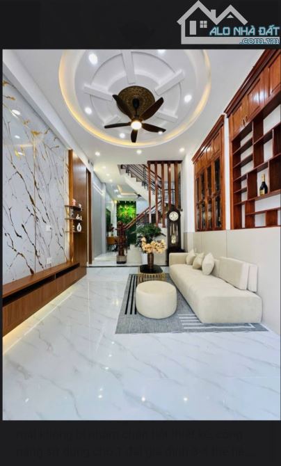 Nhà 4 tầng ô tô đâu cửa 48m² hẻm 111 phạm văn chiêu giá 6 tỷ - 8