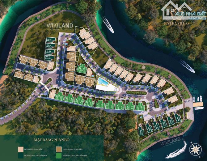 Biệt thự ven sông đẹp nhất trung tâm Phú Quốc độc nhất song lập 220m2 Rivera Villas - 9