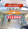 Nhà cầu Chữ Y, Dt 3,5x7 1lầu hẻm ngắn 1/ ra mặt tiền giá chỉ 2tỷ980.