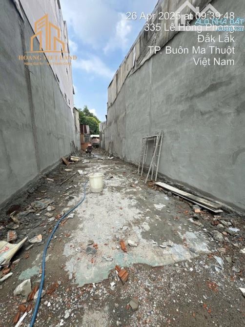 Bán lô đất có sẵn giếng ở đường Lê Hồng Phong 4,3x29m