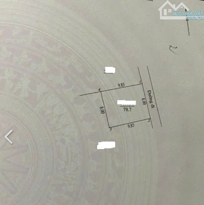 Bán Đất ở,Thôn Quyết Tiến, Vân Côn, Hoài Đức, gần ĐL Thăng Long, ngõ ô tô, Giá : 5,65 tỷ