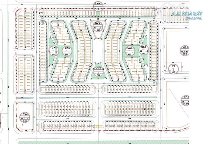 Nhà hoàn thiện 2 tầng đường 25m Royal Park Huế