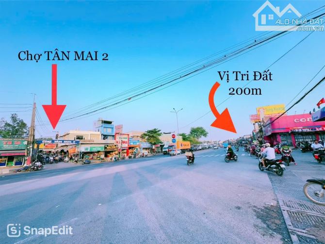 D136 Lô đất 2 mt cực đẹp gần chợ tân mai 2 168m2 đường QL 51 Tam Phước Tp.Biên Hoà  ______