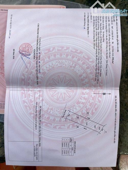 298m Có 50m Đất Ở - Khu Công Nghiệp Nhuận Trạch Lương Sơn - Mặt Tiền 8m Vuông Vắn