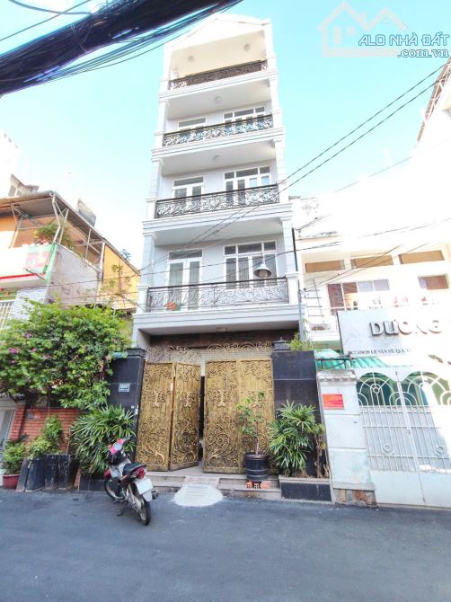 Bán Nhà Hẻm Xe Hơi 339 Lê Văn Sỹ, Phường 13, Quận 3. Ngang 5m - 4 Tầng Kiên Cố
