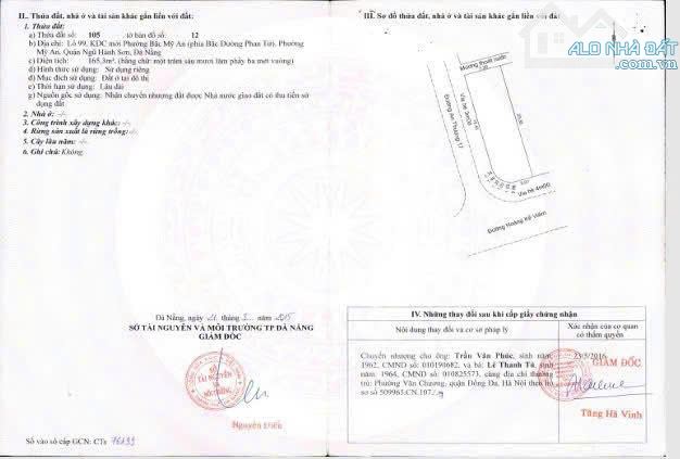 BÁN LÔ GÓC 2 MẶT TIỀN HOÀNG KẾ VIÊM, KHU PHỐ TÂY AN THƯỢNG