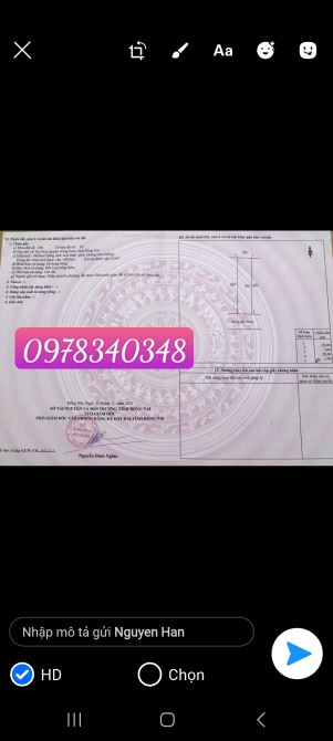 Bán lô đất  Tây Hòa Trảng Bom