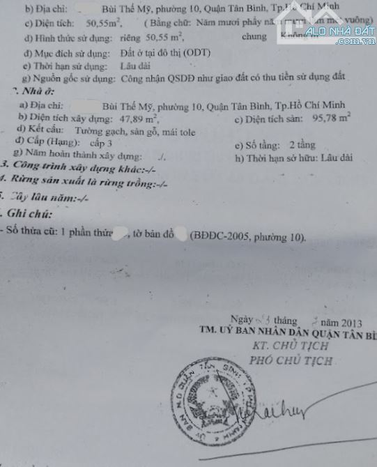 51m2 BÙI THẾ MỸ, NỞ HẬU, 4ty2 hoàn công đủ