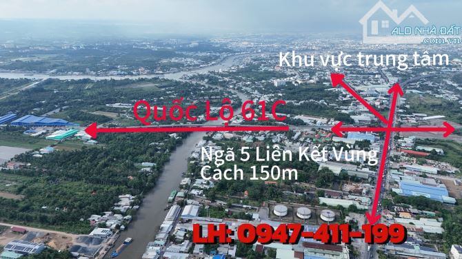 Bán gần 2.000m² đất có ODT, MT đường Quốc Lộ 1A, P. Ba Láng (Phù Hợp Kho Xưởng) Vị Trí Đẹp