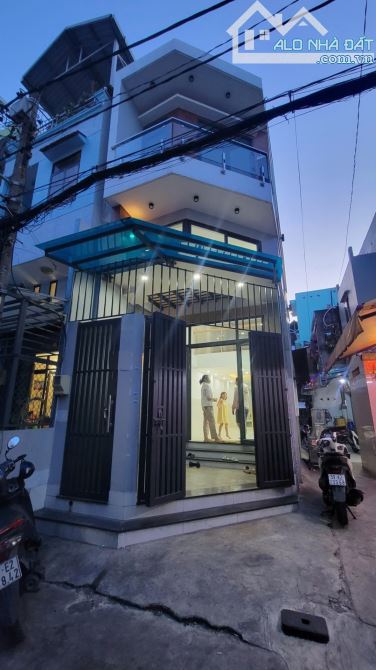 Nhà mới 418/9a Minh Phụng Q11 4x13m 2L 12.9 triệu