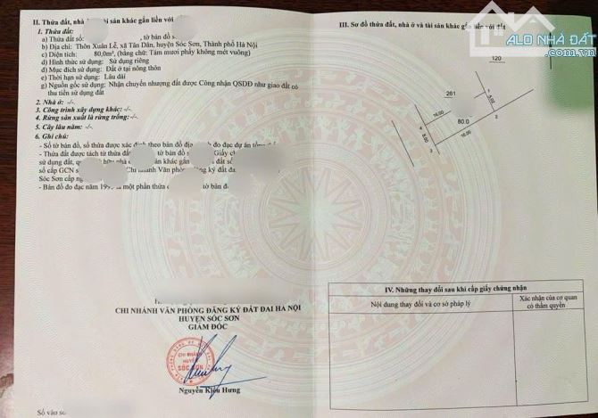 🏡 BÁN ĐẤT ĐẸP 80M2 GẦN KCN SẠCH SÓC SƠN - XUÂN LỄ, TÂN DÂN, SÓC SƠN, HÀ NỘI 🏡