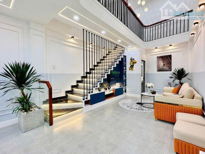 "Nhà mới 5 tầng ngay  Lê Văn Thọ – 4x12 Vuông vức  hxh 4m, 30M RA MẶT TIỀN chỉ 6.7 tỷ