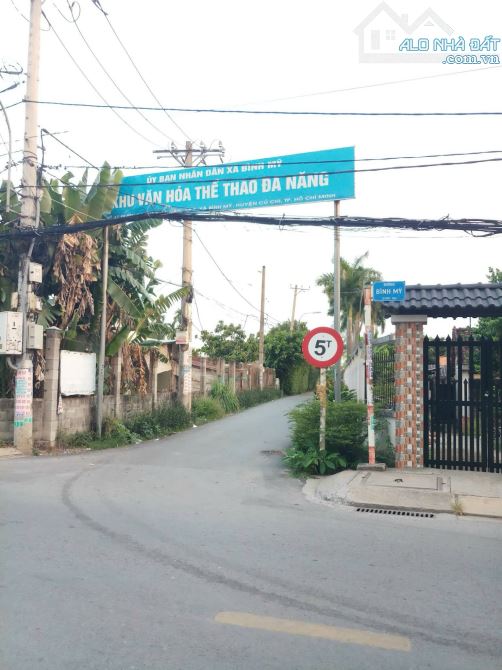 Bán đất xã Bình Mỹ Củ Chi, đường Huỳnh Thị Dần vào 200m, ngay khu Thể Thao Đa Năng Bình Mỹ