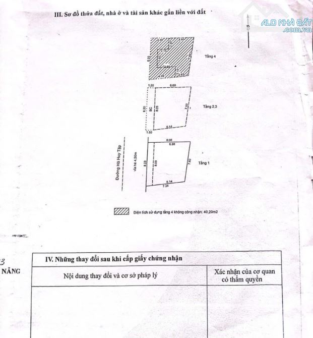 Bán nhà 4 tầng mt Hà Huy Tập sát Điện Biên Phủ. Dt 60m2 ngang 8m sát trường kinh doanh sầm