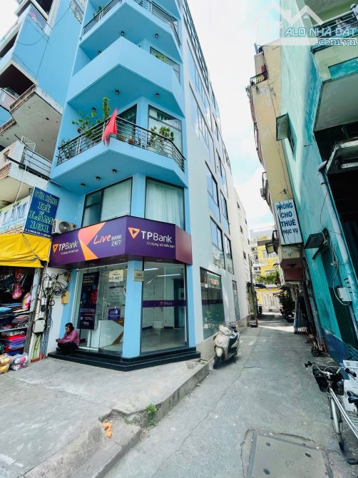 Siêu VIP! Tòa nhà 6 lầu góc 2MT Hoàng Hoa Thám Q. Bình Thạnh, 3.8x14m, thuê 60trd, 20.9 tỷ