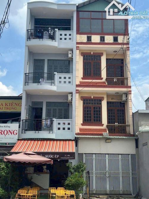 Mặt tiền 40M - 4Tầng - Hẻm sau 8M thu nhập 50tr/th Dương Quảng Hàm - P6, DT: 4x30, 18.5 tỷ