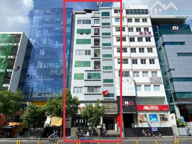 Bán Toà Nhà 2 MT  Đường  Nguyễn Văn Trỗi P1 Tân Bình DT: 11 x 15m Hầm 7 lầu HĐ thuê: 300T