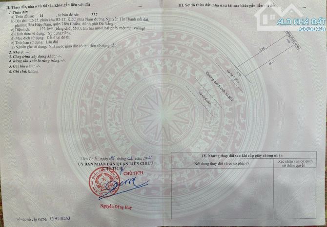 "🏡 BÁN ĐẤT DỰ ÁN GOLDEN HILLS CITY- Gần đường Trương Công Huấn – ĐÀ NẴNG