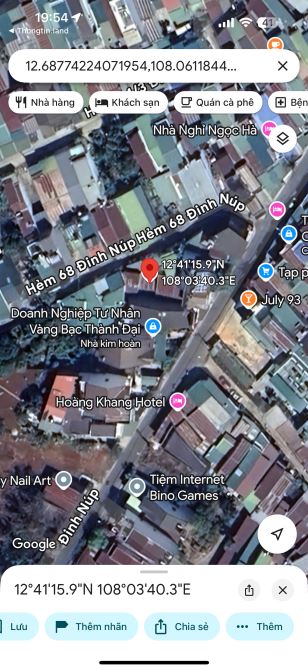 BÁN 120m2 ĐẤT HẺM 102 NGUYỄN TẤT THÀNH. GIÁ: 2 TỶ 190 TRIỆU