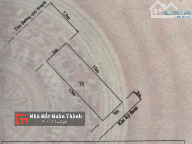 75m2 đất lô 9 Lê Hồng Phong sau trường chuyên Trần Phú