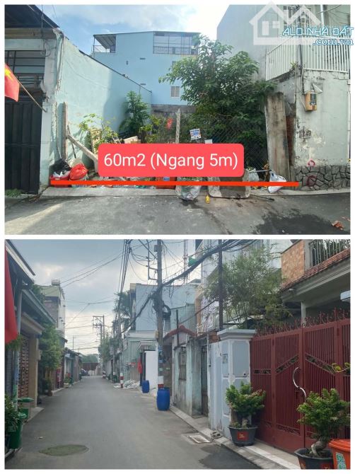 Hẻm Xe Hơi - Đường Số 9 - Linh Tây - Thủ Đức - Đất 60m2