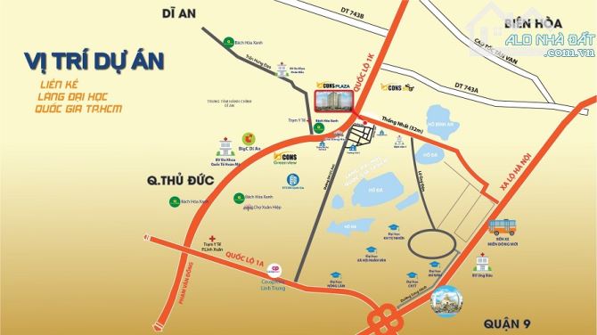 5 suất nội bộ Bcons Plaza giá chủ đầu tư , hỗ trợ vay ngân hàng. thanh toán 20% nhận nhà - 10