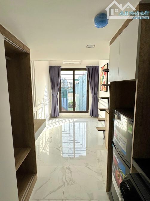 Cho Thuê CCMN 241 Ngõ Chợ Khâm Thiên  30m2 Studio Gác Xép Ban Công Giặt Riêng Thang Máy - 11