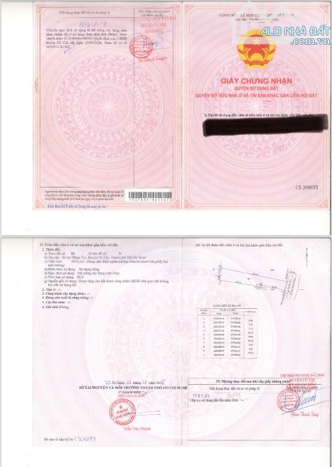 Bán lô đất mặt tiền đường An Nhơn Tây, Củ Chi - 5