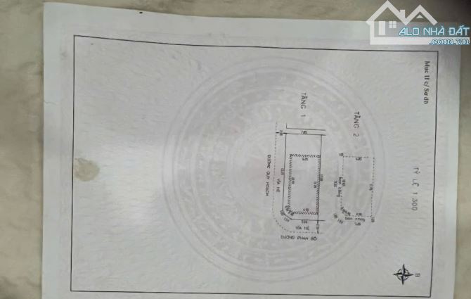 BÁN ĐẤT TẶNG NHÀ 2 TẦNG, LÔ GÓC PHAN BÔI ĐANG CHO THUÊ 20TR CHỈ NHỈNH 15 tỷ - 1