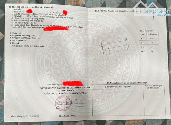 bán đất Vị trí đắc địa bậc nhất KĐT Đồng Sơn, TP Phúc Yên, Vĩnh Phúc - 1