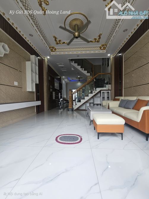 Nhà sổ hồng riêng 1 trệt 2 lầu Kdc Văn minh thuận an bình dương 3 tỷ 950 triệu - 1