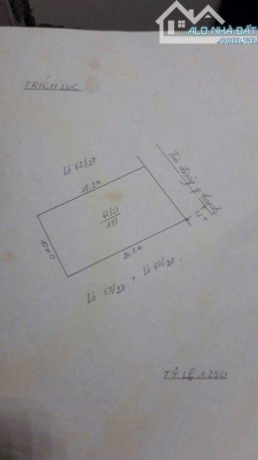 Bán lô đất Biệt Thự DT 384 M Kiều Hạ Đông Hải 2 Hải An - 1