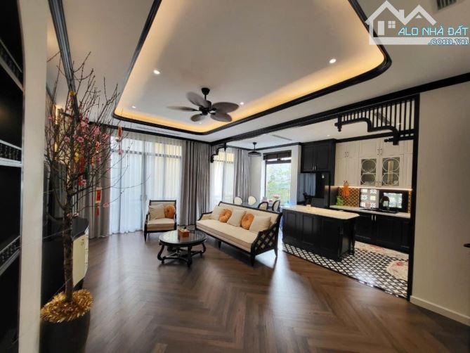 Bán nhà đẹp phố Bồ Đề, phong cách độc đáo, indochina, dân xây siêu chất, gara oto - 1