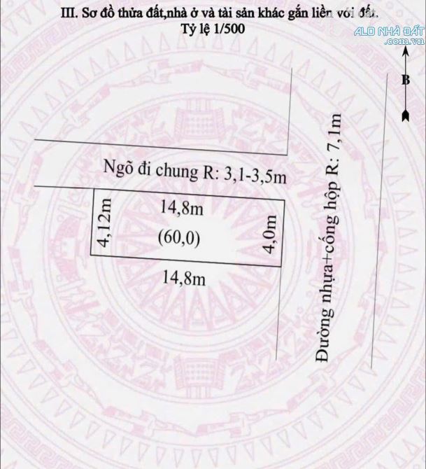 Mặt đường TDP Bái Ngoài, phường Hoa Động, vị trí trung tâm, đường trải nhựa 7,5m. - 1