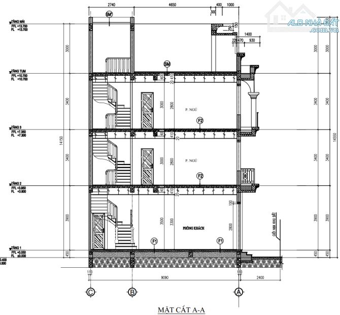 Bán liền kề diện tích 81m mặt tiền 7 m hướng Đông Nam - 1