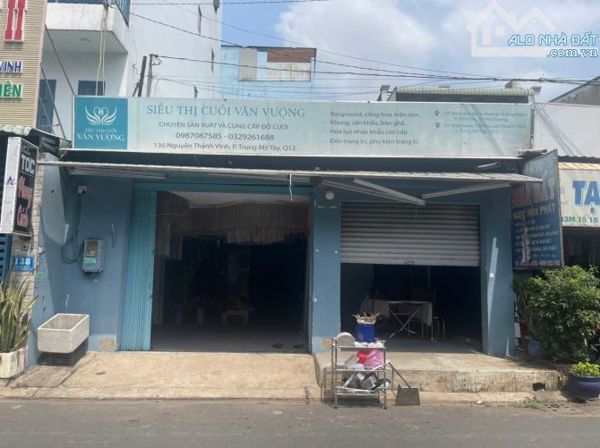 CHO THUÊ NHÀ MẶT TIỀN NGUYỄN THÀNH VĨNH, TRUNG MỸ TÂY, Q12 - 1