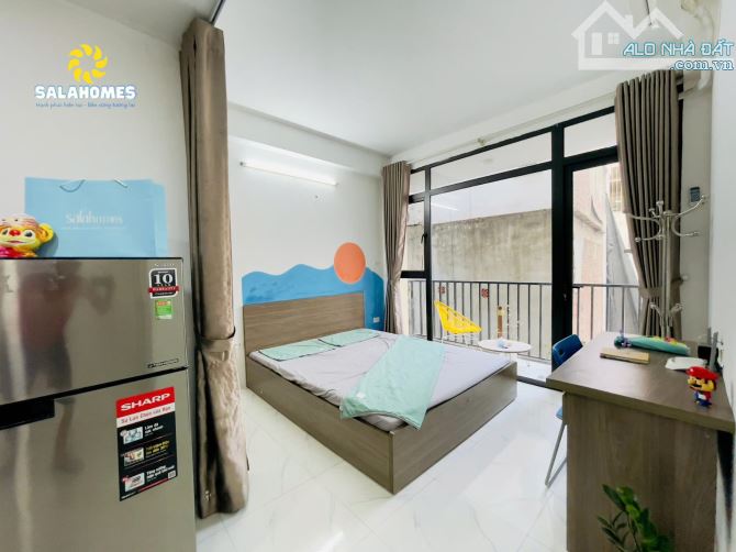 Cho thuê CCMN khép kín cực rộng 2pn+2wc+bếp siêu thoáng đẹp tại Khương Trung - 1