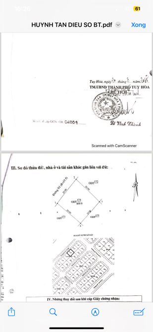 Cần Bán Biệt Thự Mặt Sông Khu Nam Tuy Hoà - 1