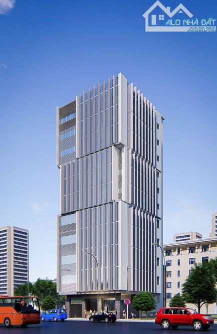 Bán toà nhà 12 tầng xây thô mặt đường Lê Hồng Phong - 425m - Mt 17m - 1