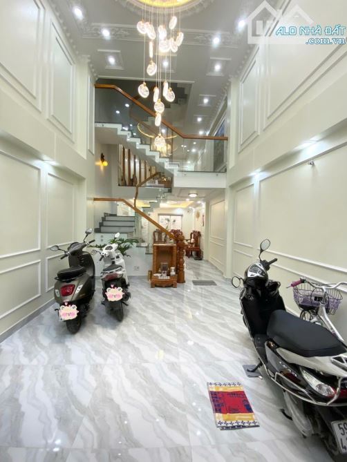 8.2 Tỷ- 4x15x5 tầng- Hẻm oto Lê Trọng Tấn- Gần Cầu Bưng- Ngã tư Gò Mây - 1