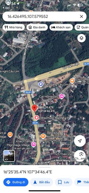 Bán mặt tiền 150m2 Minh Mạng, Huế gần ngã 3 Võ Văn Kiệt - 1
