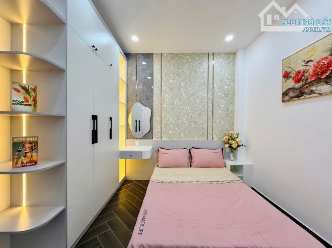 Bán nhà xây mới 100% hẻm 4,5m đường Lê Đức Thọ, P.16, 3,7 x 12, 4 lầu giá 5.75 tỷ tl - 12