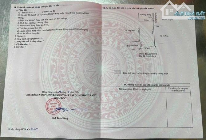 Bán đất Hùng Vương, Hồng Bàng siêu rẻ chỉ 920tr. - 2