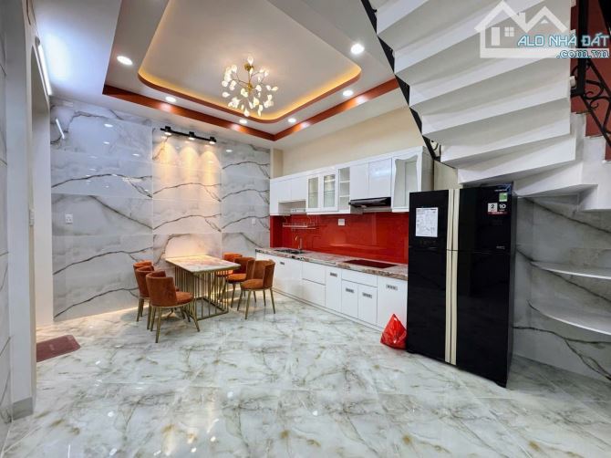 Nhà Hẻm Ô Tô Đường Lê Văn Quới, 4Lầu, 4 P.Ngủ, Sổ Hồng Hoàn Công đầy đủ - 6.6 tỷ (T.Lượng) - 2