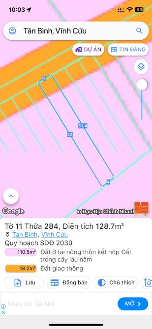 Bán đất thổ cư giá đầu tư tại tân triều cạnh trung tâm biên hòa - 2