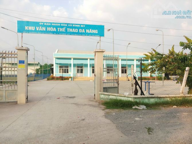 Bán đất xã Bình Mỹ Củ Chi, đường Huỳnh Thị Dần vào 200m, ngay khu Thể Thao Đa Năng Bình Mỹ - 2
